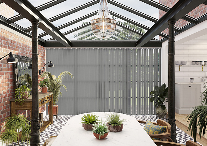 Amalfi, Bastille Grey - Vertical Blind - Image 8
